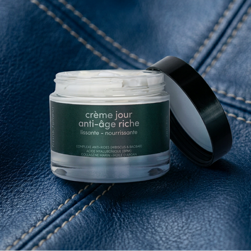 Crème de Jour Anti-Âge Riche (Pot de 50 ml)