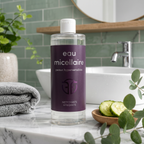 Eau micellaire homme Frank Falleur, soin nettoyant visage premium conçu pour éliminer les impuretés, l’excès de sébum et laisser la peau fraîche et nette.
