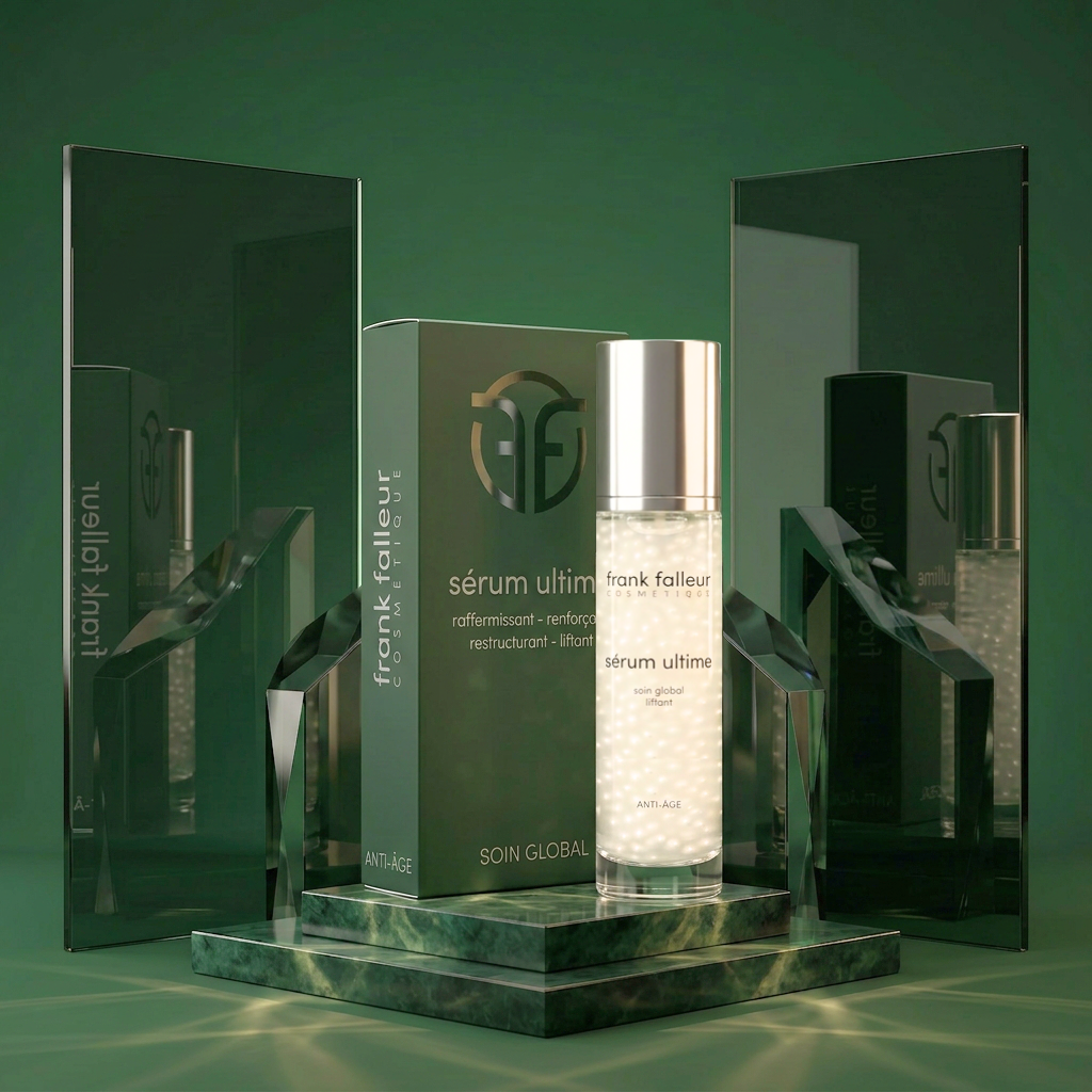 Sérum Ultime anti-âge homme Frank Falleur, soin visage premium concentré pour hydrater, raffermir et réduire l’apparence des signes de l’âge.